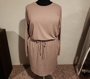 Simier Fariry Drawstring Dress Women's Size XXL NWT